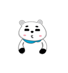 Black white bear's life（個別スタンプ：7）