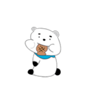 Black white bear's life（個別スタンプ：9）