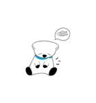 Black white bear's life（個別スタンプ：10）
