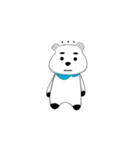 Black white bear's life（個別スタンプ：14）