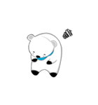 Black white bear's life（個別スタンプ：15）