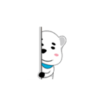 Black white bear's life（個別スタンプ：17）