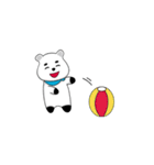 Black white bear's life（個別スタンプ：22）