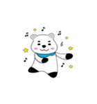Black white bear's life（個別スタンプ：27）