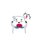 Black white bear's life（個別スタンプ：33）