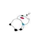 Black white bear's life（個別スタンプ：36）