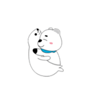 Black white bear's life（個別スタンプ：37）