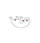 Black white bear's life（個別スタンプ：38）