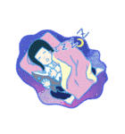 ゆきんゆのすけぶぽこちゃん仲良しスタンプ（個別スタンプ：8）