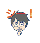 ゆきんゆのすけぶぽこちゃん仲良しスタンプ（個別スタンプ：11）