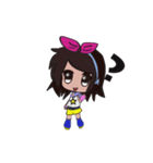 Fanny's daily languages（個別スタンプ：1）