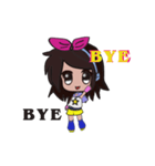 Fanny's daily languages（個別スタンプ：8）