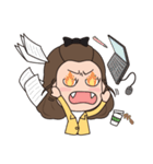 Dek Ying JAMU Office Lady Version（個別スタンプ：8）