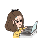 Dek Ying JAMU Office Lady Version（個別スタンプ：13）
