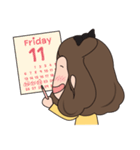 Dek Ying JAMU Office Lady Version（個別スタンプ：35）
