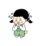 Leisurely Girl 3（個別スタンプ：7）
