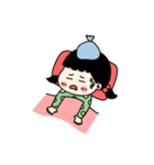 Leisurely Girl 3（個別スタンプ：17）