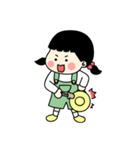 Leisurely Girl 3（個別スタンプ：30）