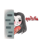 Oh！ Honey What a cute girl you are！（個別スタンプ：10）