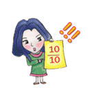 Oh！ Honey What a cute girl you are！（個別スタンプ：11）
