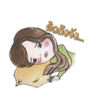 Oh！ Honey What a cute girl you are！（個別スタンプ：17）