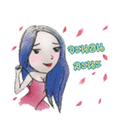 Oh！ Honey What a cute girl you are！（個別スタンプ：19）