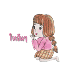 Oh！ Honey What a cute girl you are！（個別スタンプ：22）