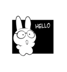 Koby the rabbit (simple version)（個別スタンプ：1）