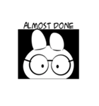 Koby the rabbit (simple version)（個別スタンプ：18）