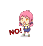 Chibi Girl <3（個別スタンプ：2）