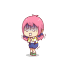 Chibi Girl <3（個別スタンプ：8）