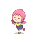 Chibi Girl <3（個別スタンプ：11）