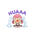 Chibi Girl <3（個別スタンプ：14）