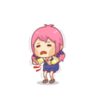 Chibi Girl <3（個別スタンプ：15）