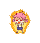 Chibi Girl <3（個別スタンプ：16）