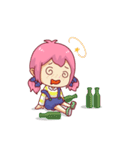 Chibi Girl <3（個別スタンプ：17）