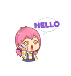 Chibi Girl <3（個別スタンプ：30）