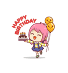 Chibi Girl <3（個別スタンプ：31）