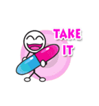 take a pill（個別スタンプ：1）