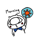 The rabbit has only one eye（個別スタンプ：1）