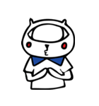 The rabbit has only one eye（個別スタンプ：8）