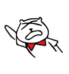 The rabbit has only one eye（個別スタンプ：11）