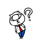 The rabbit has only one eye（個別スタンプ：18）