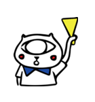 The rabbit has only one eye（個別スタンプ：21）
