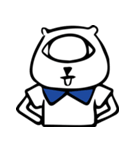 The rabbit has only one eye（個別スタンプ：31）