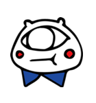 The rabbit has only one eye（個別スタンプ：33）