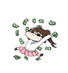 Buffed girl（個別スタンプ：16）