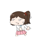 Buffed girl（個別スタンプ：21）