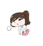 Buffed girl（個別スタンプ：22）