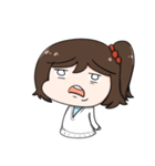 Buffed girl（個別スタンプ：23）